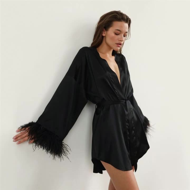 Angel Wings Robe - Ruby Lace Co.