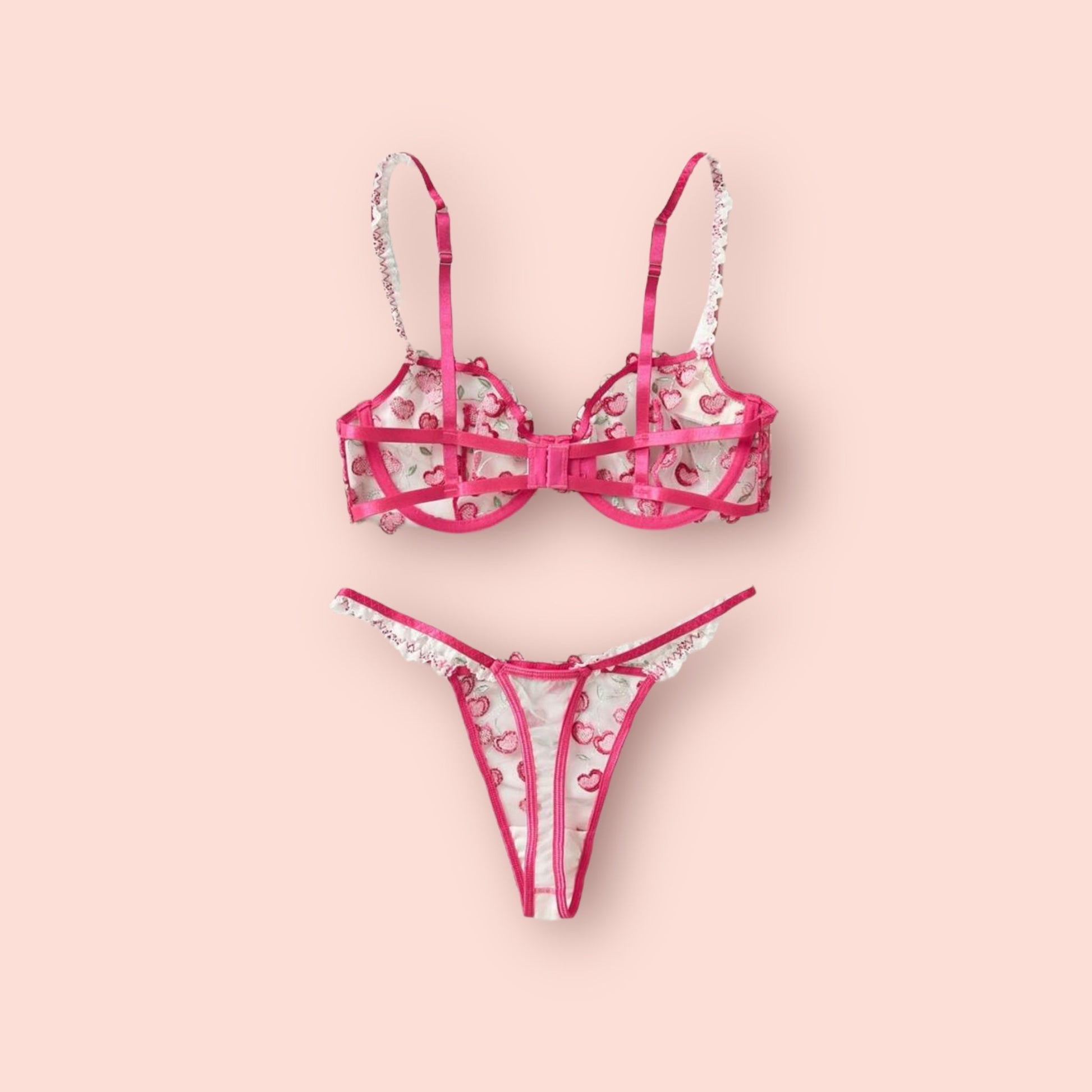 Little Miss Cherry Set - Ruby Lace Co.