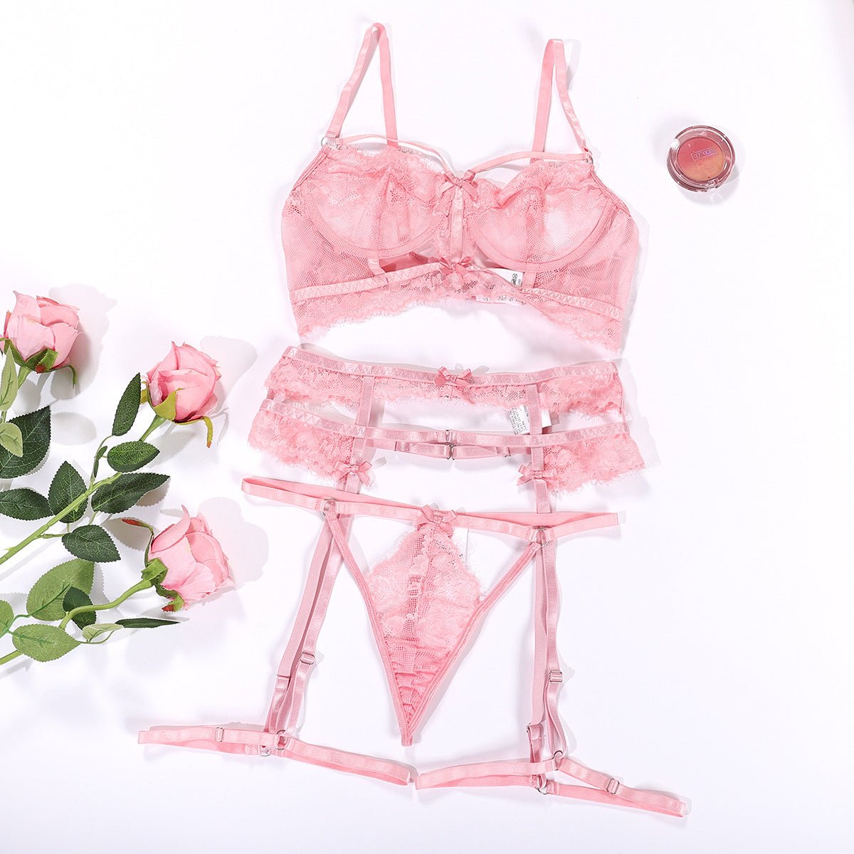 Pink Vixen Set - Ruby Lace Co.