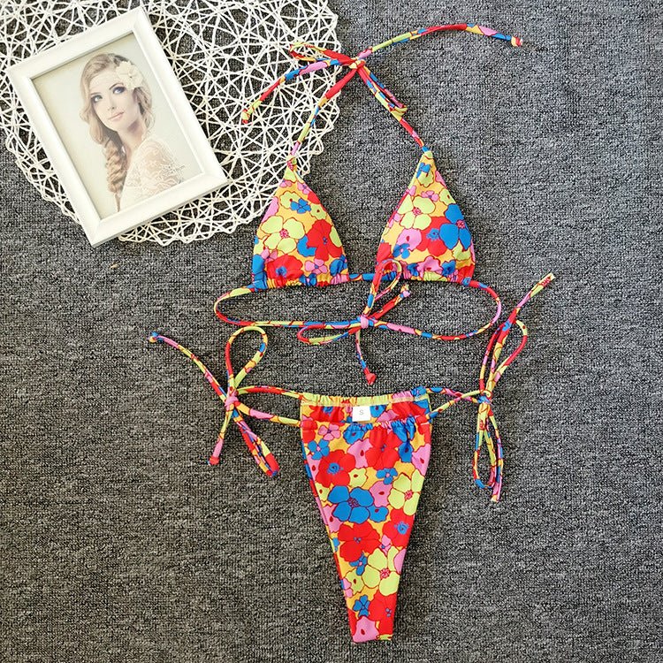 That Retro Girl Drawstring Bikini - Ruby Lace Co.