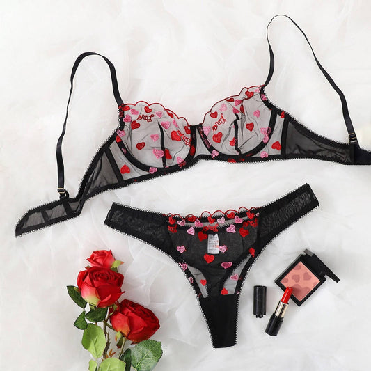 Be My Valentine Set - Ruby Lace Co.