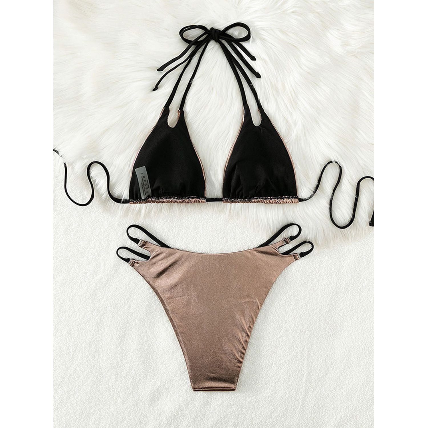 Bronzed Goddess Bikini Set - Ruby Lace Co.