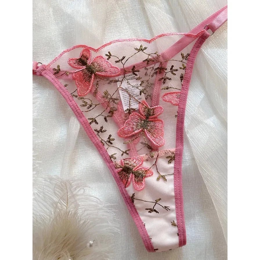 Butterfly Baby Bra and Thong Set - Ruby Lace Co.