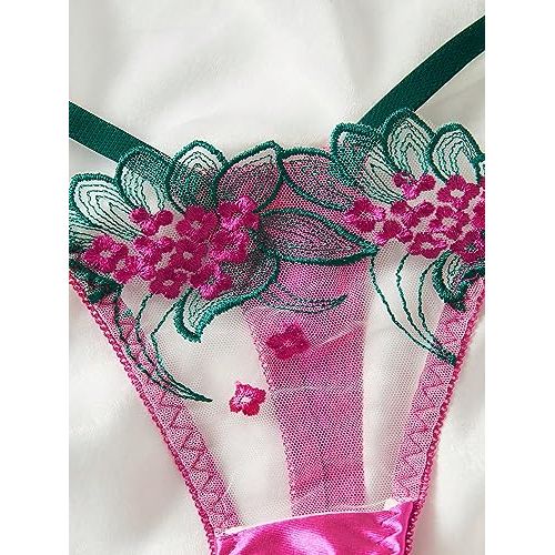 Wildflower Love Satin Set - Ruby Lace Co.